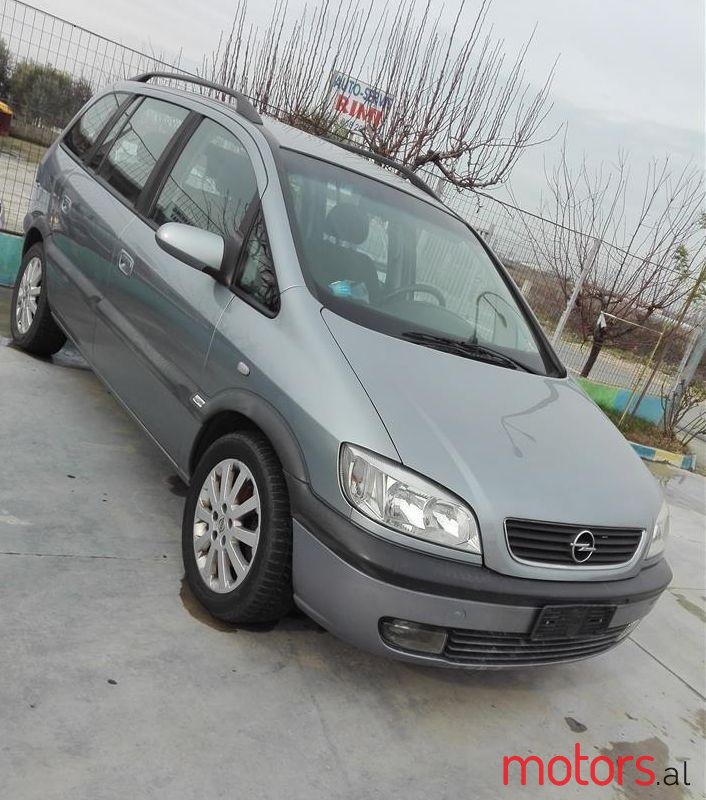 2004' Opel Zafira photo #1