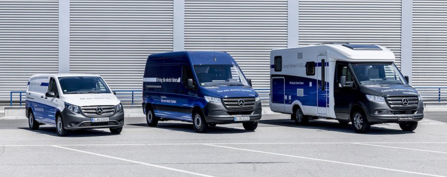 Mercedes-Benz unveils zero-emissions electric vans, fuel-cell concept
