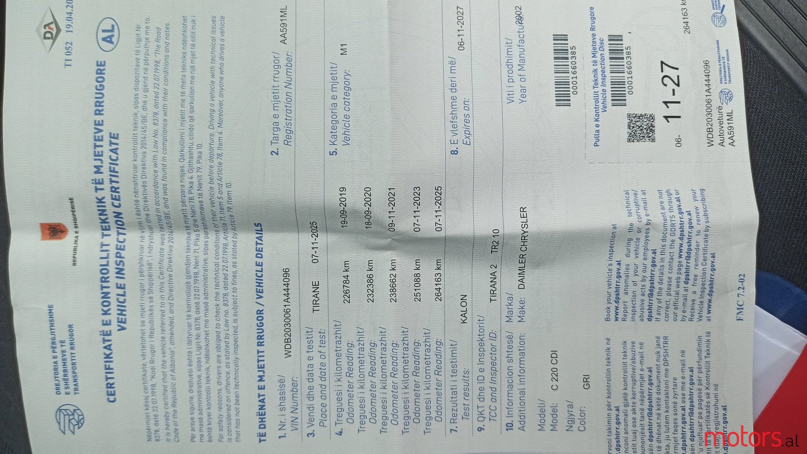 2002' Mercedes-Benz C 220 W203 photo #7