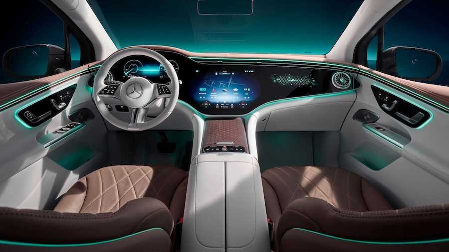 Mercedes-Benz EQE SUV Interior Teased, Launch Date Announced