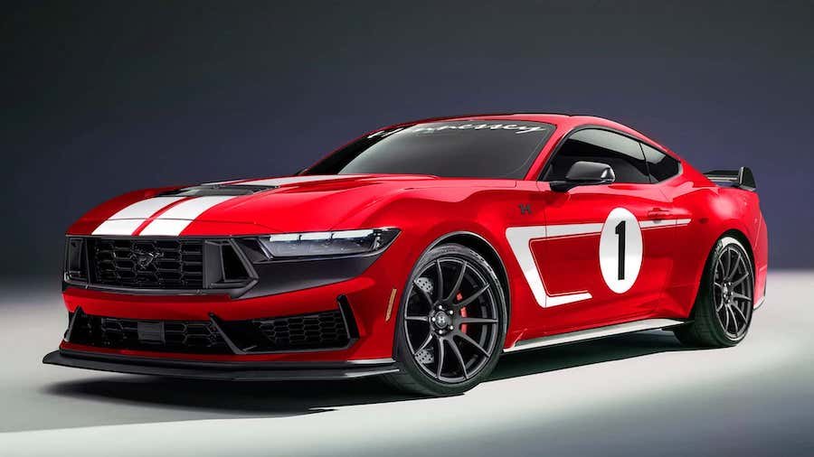 Ford Mustang Dark Horse by Hennessey Gets 850 Horsepower, Can't Be Tamed