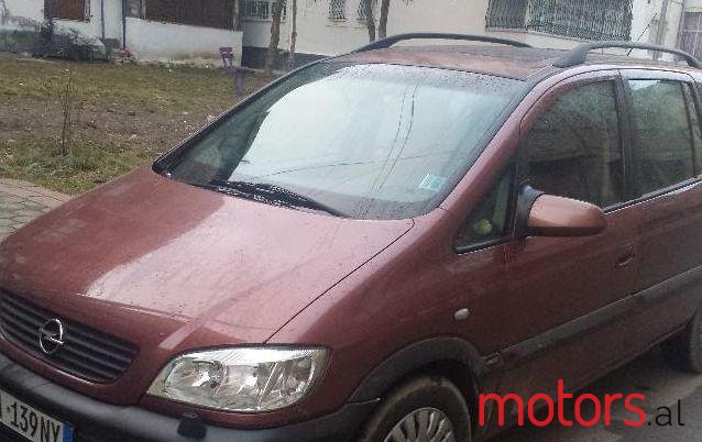 2001' Opel Zafira photo #1