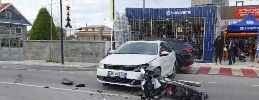 Aksident në Fier, 18.12.2025