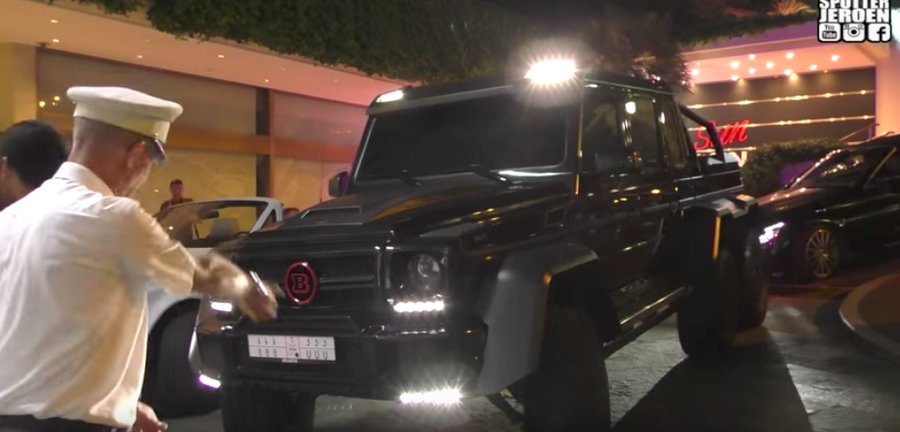 Tuned Mercedes G63 6x6 Banished From Monaco For Being Too Big