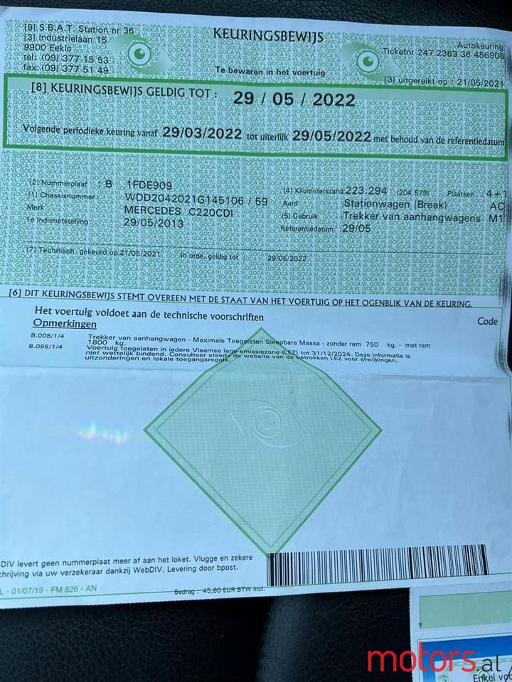 2013' Mercedes-Benz C 220 photo #4