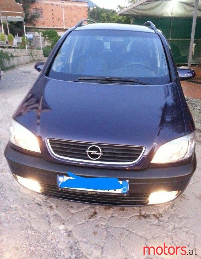 2001' Opel Zafira photo #1