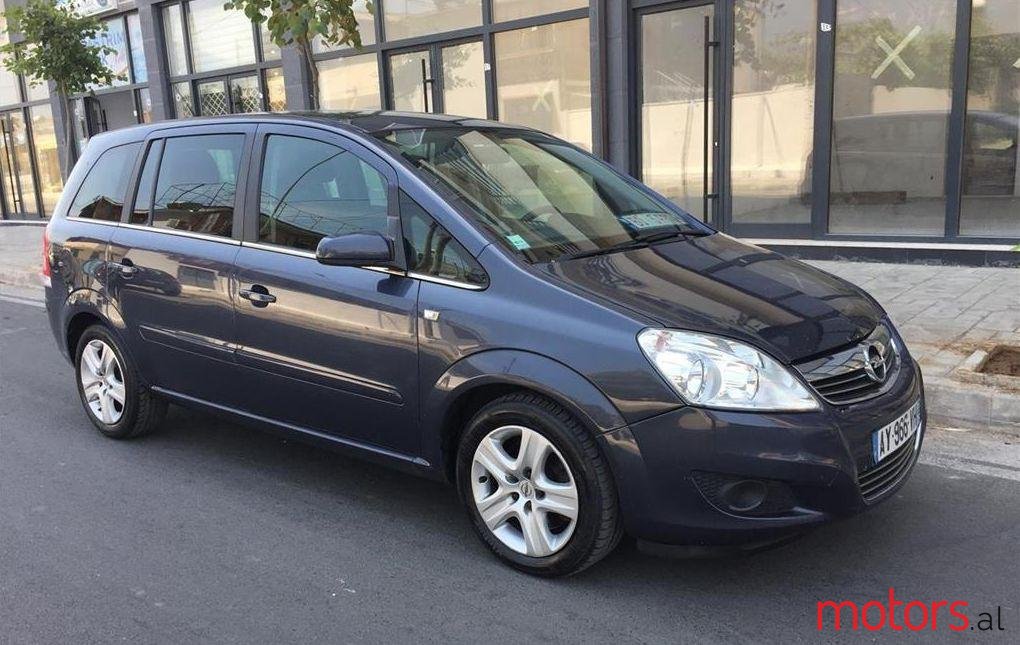2008' Opel Zafira photo #1