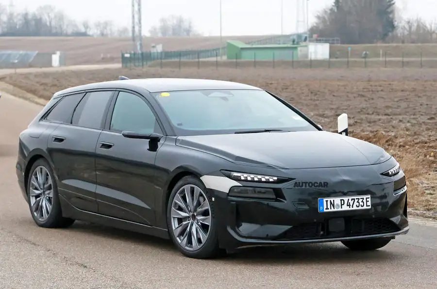 Electric Audi A6 estate nearly ready for 2024 unveiling