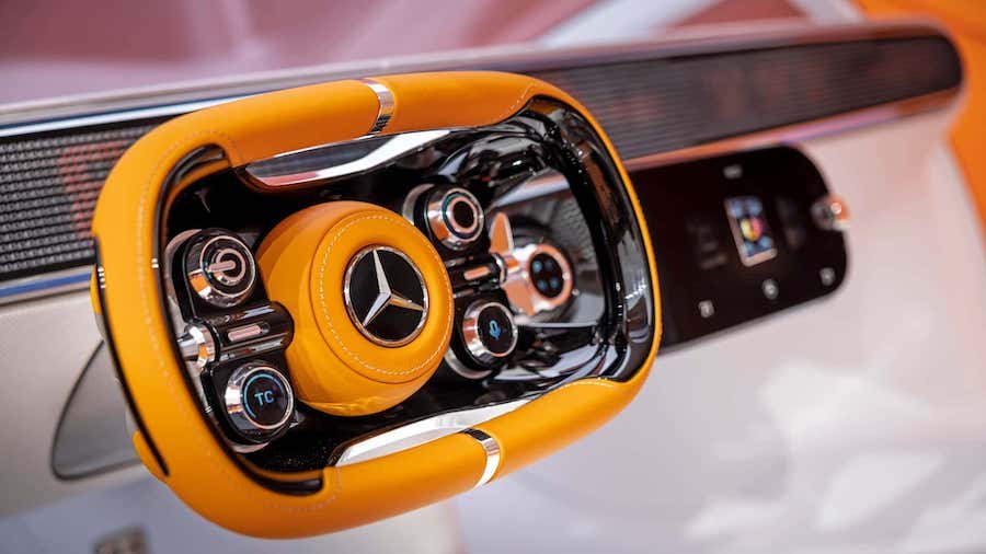 New Mercedes S-Class Could Have Yoke Steering Wheel, More Physical Buttons