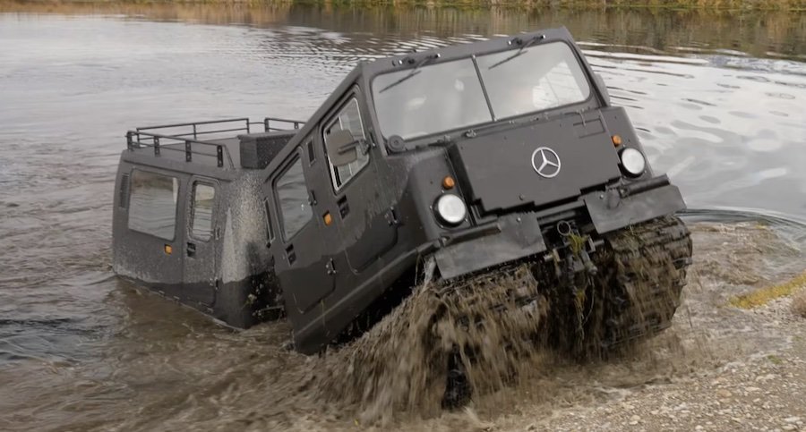 Meet the Cheap Amphibious Mercedes You’ve Never Heard Of