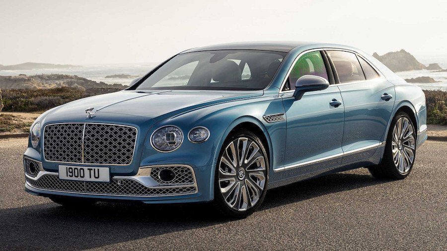 Spark Blue Bentley Flying Spur S Is 500th Car From Mulliner In 2022