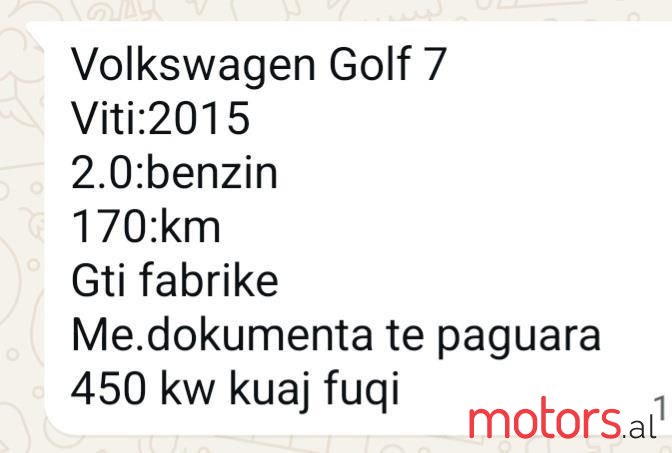 2015' Volkswagen Golf photo #2