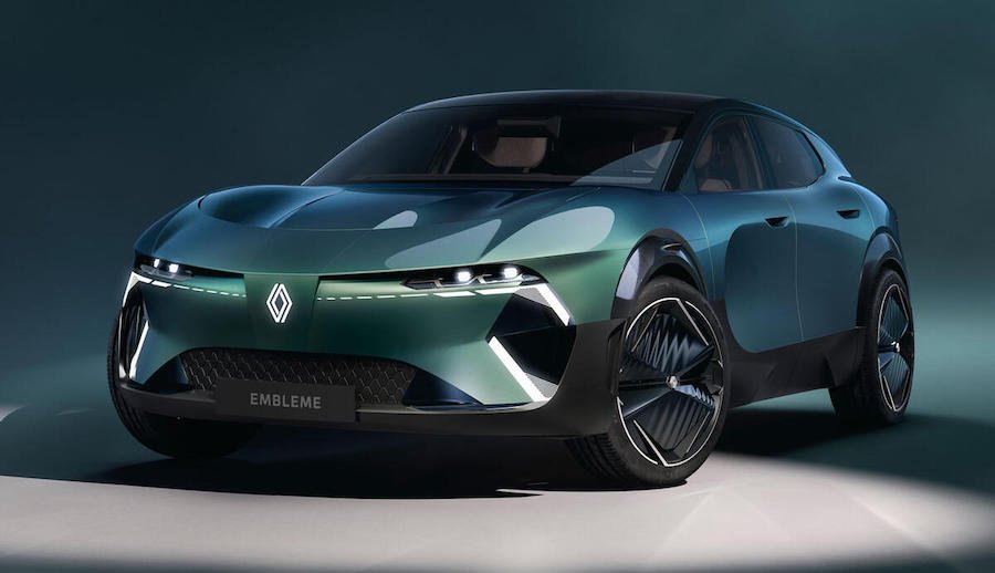 Renault Embleme revealed as hydrogen coupé-SUV for 2030