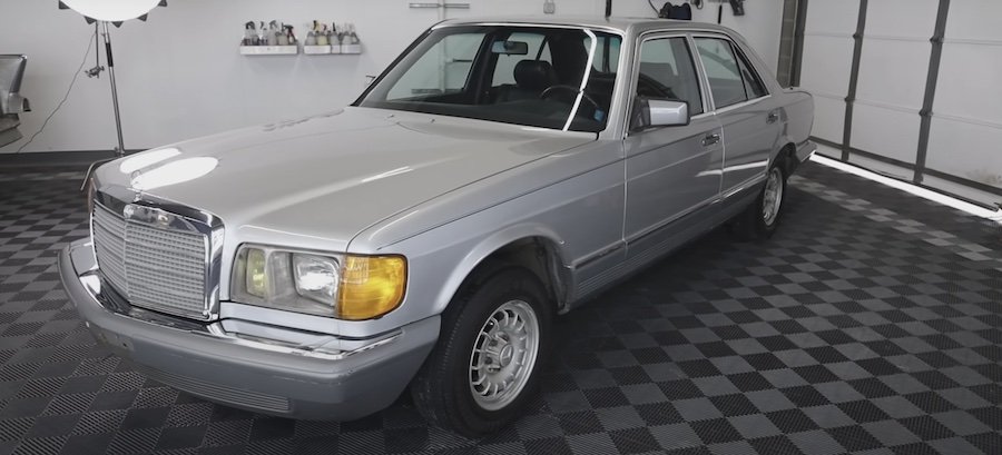 Rare Mercedes 300SD Gets First Wash In 18 Years, Looks Fantastic
