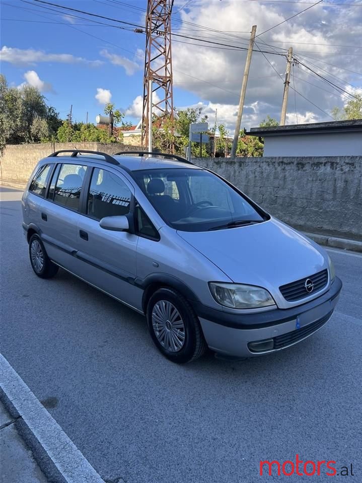 2000' Opel Zafira photo #3