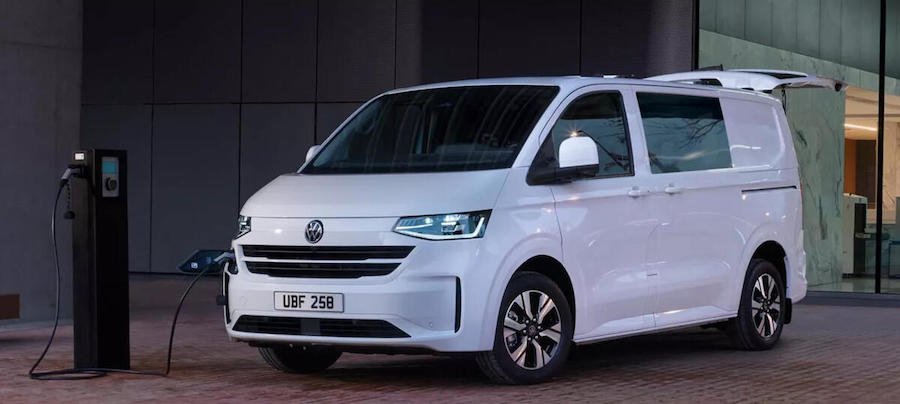 Volkswagen adds electric variants of Transporter Shuttle and Kombi