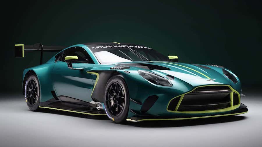 New Aston Martin GT3 race car revealed alongside refreshed road version