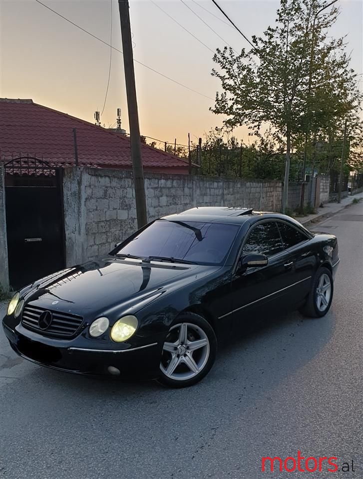 2002' Mercedes-Benz CL 500 photo #1