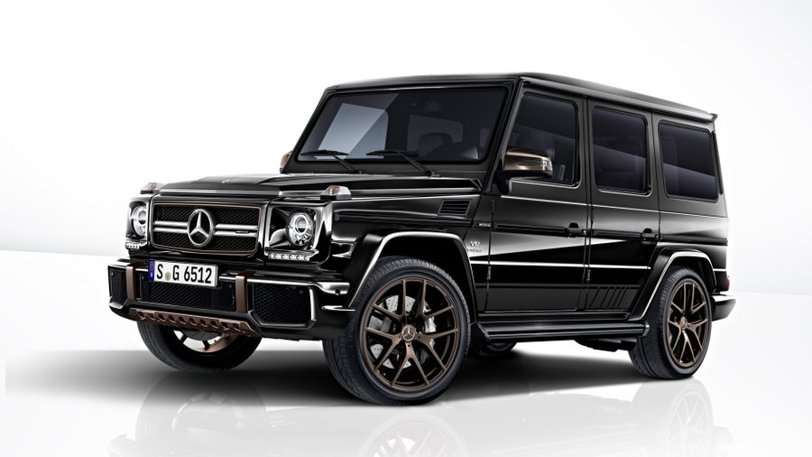 Mercedes-AMG G65 Final Edition is a black and bronze farewell