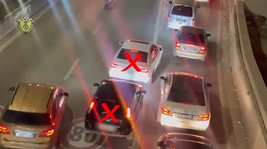 Gjobiten “të shkathëtit” që nuk mbajnë radhën në trafik