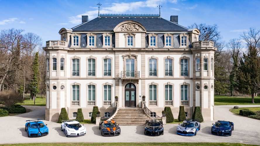 Bugatti Shows Six Cars Worth A Combined $35.6 Million