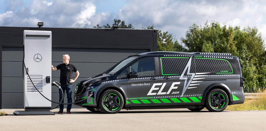 New Mercedes testbed unlocks secrets of megawatt EV charging