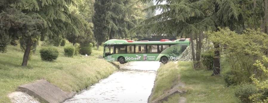 Bus crash Tirane, Albania
