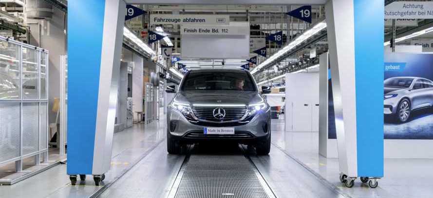 Mercedes-Benz To Produce 100 EQC Per Day: Double That In 2020