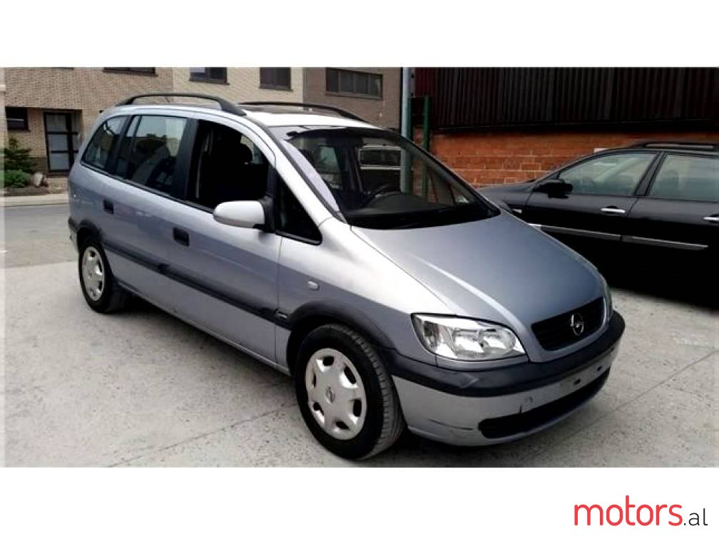 2002' Opel Zafira photo #1