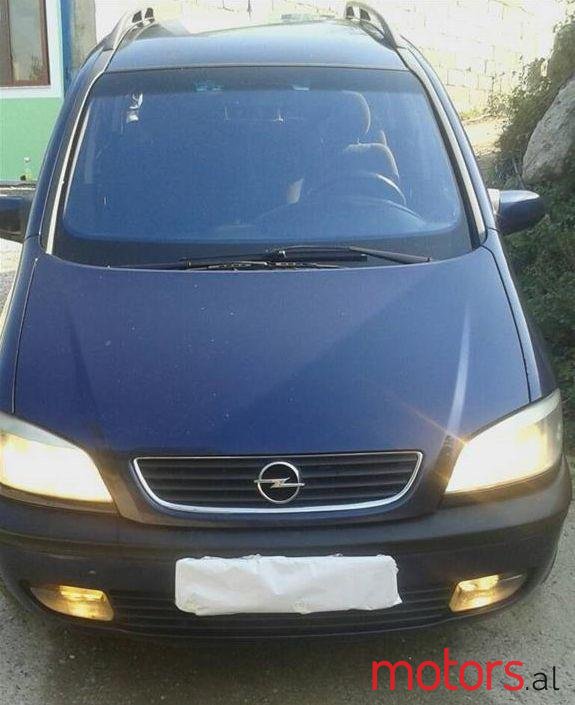 2000' Opel Zafira photo #2