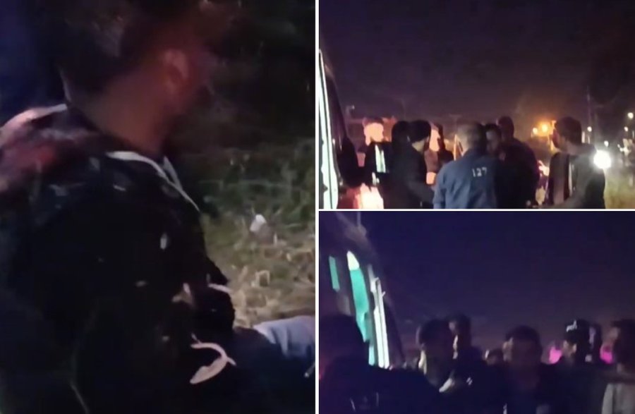 I riu me motoçikletë përfundon në një kanal me ujë, 17-vjeçari shpëtohet nga dy persona