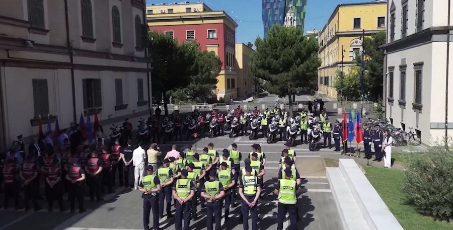 Policia e Shtetit pajiset me motoçikleta të reja nga pasuritë e konfiskuara të krimit