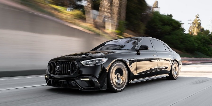 Murdered-Out Brabus Mercedes-AMG S 63 Looks Ready for 'Criminal' Activities on the Road