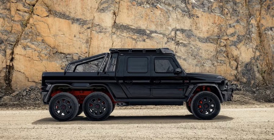 Brabus 6x6 G-Class Proves There's No Escaping Bad Taste