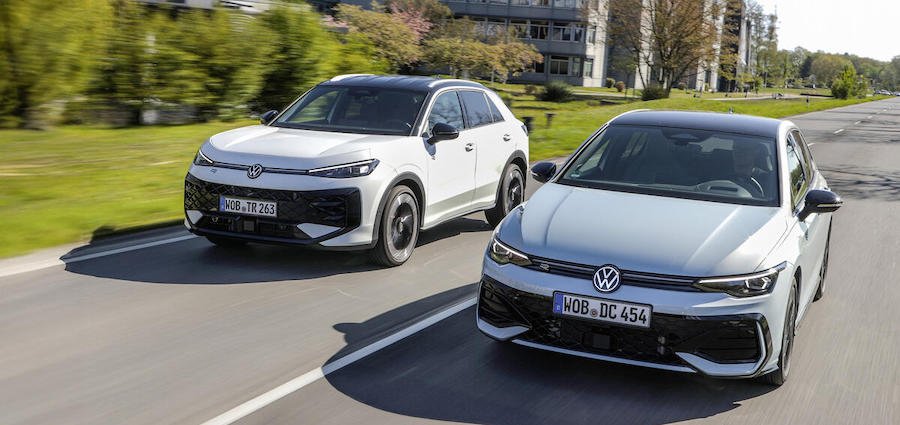 Volkswagen Golf and T-Roc