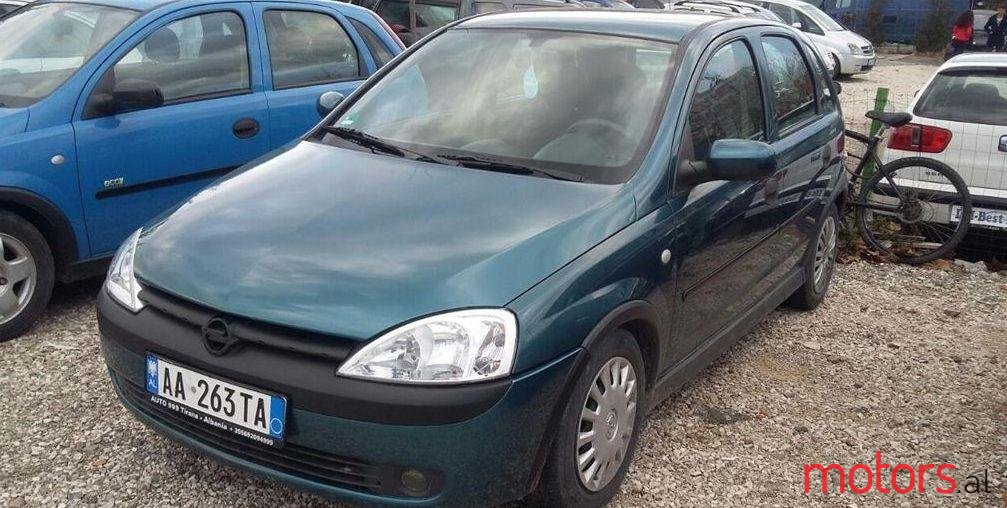 2002' Opel Corsa photo #1