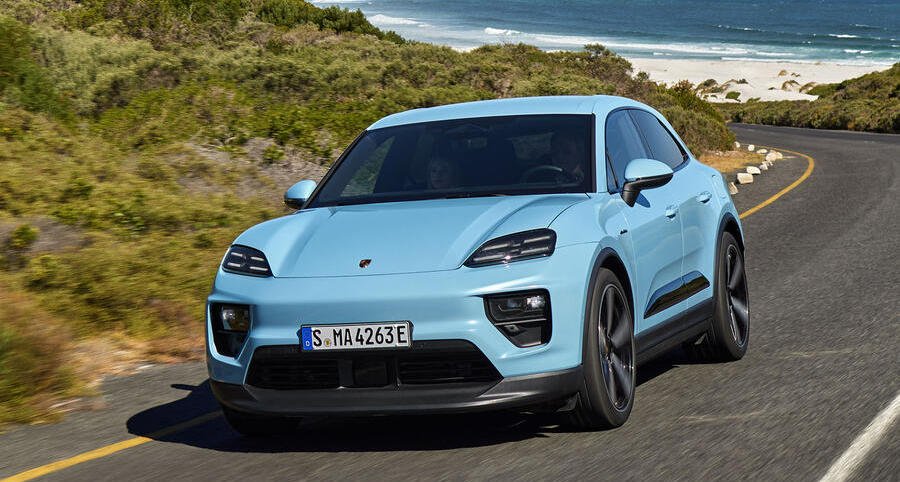 Electric Porsche Macan