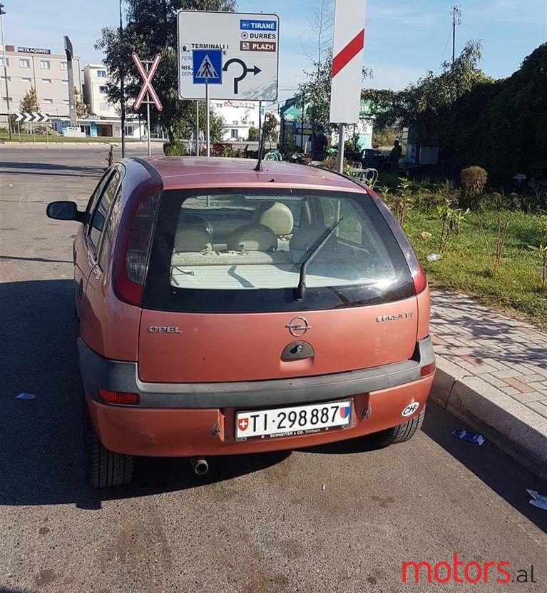 2001' Opel Corsa photo #2