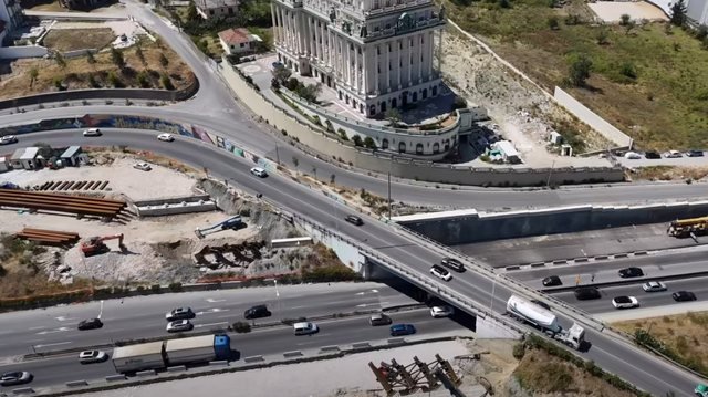 Punimet për zgjerimin e superstradës Tiranë-Durrës/ ARRSH publikon pamjet
