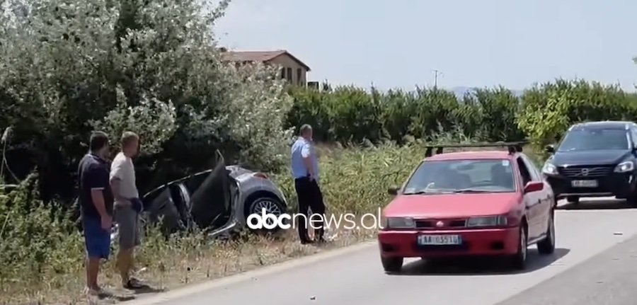 Aksident në aksin Fier-Lushnjë, përplasen dy automjete, 4 të plagosur