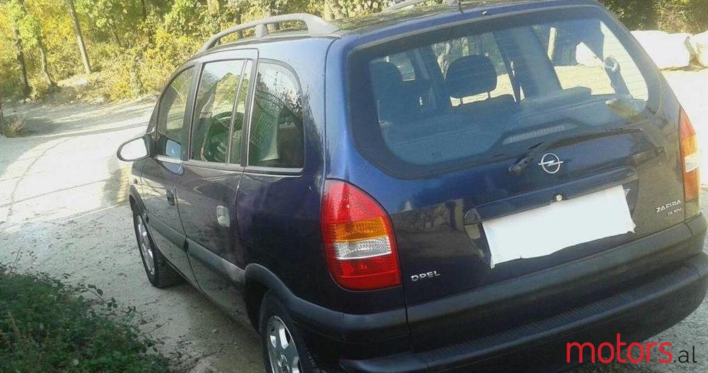 2000' Opel Zafira photo #3
