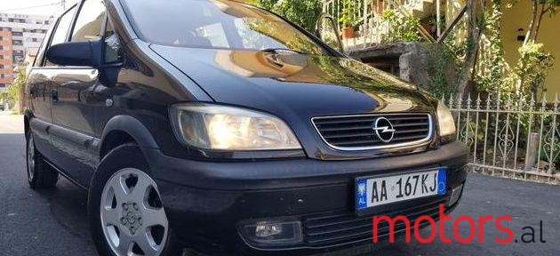 2001' Opel Zafira photo #1