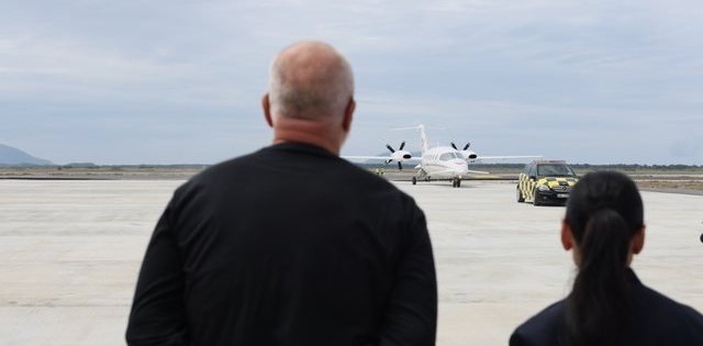 Inspektimet për fluturimin e parë certifikues në Aeroportin Ndërkombëtar të Vlorës
