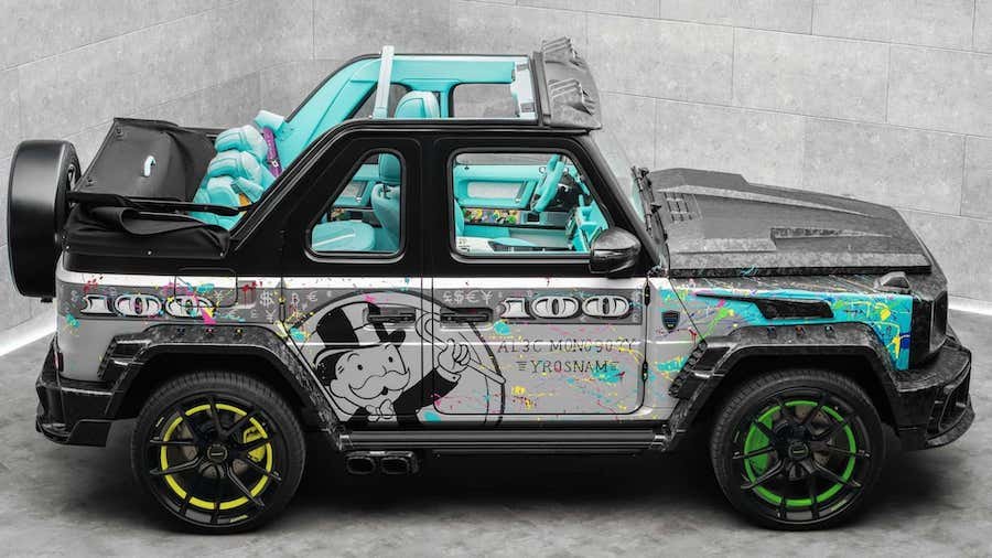 Wait, Mansory's Monopoly-Themed G-Wagen Is Actually Awesome